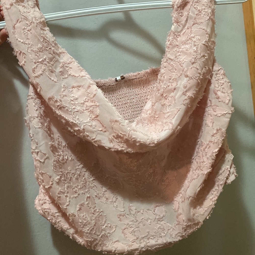 Free people- pink blouse